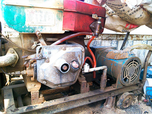 广汉单杠柴油机发电机出租